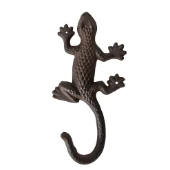 Salamandre Fonte marron 6x13x23cm