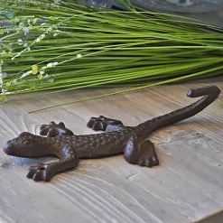 Salamandre Fonte marron 6x13x23cm