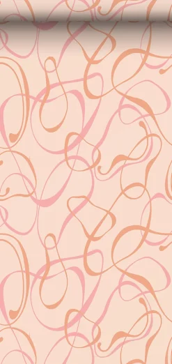 Sanders & Sanders papier peint motif figurativ rose clair - 50 x 900 cm - 935276