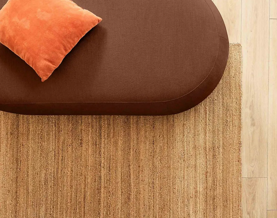 Santorini - pouf modulable - en tissu texturé - Lisa Design