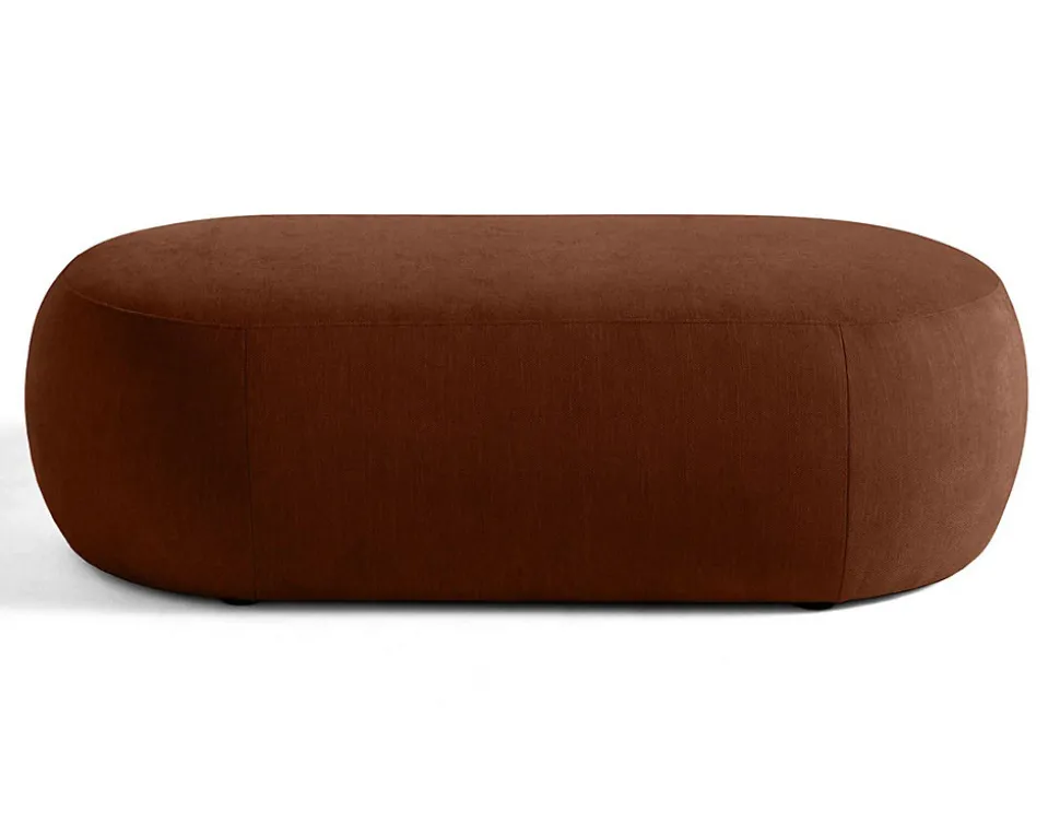 Santorini - pouf modulable - en tissu texturé - Lisa Design