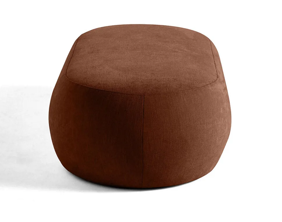 Santorini - pouf modulable - en tissu texturé - Lisa Design