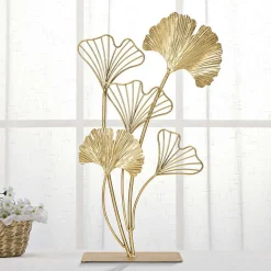 Sculture en métal Leaf 26x11.5x44.5 cm