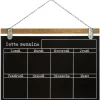 Semainier ardoise 69x50 cm - Atmosphera