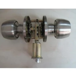 Serrure tubulaire avec cylindre Diall