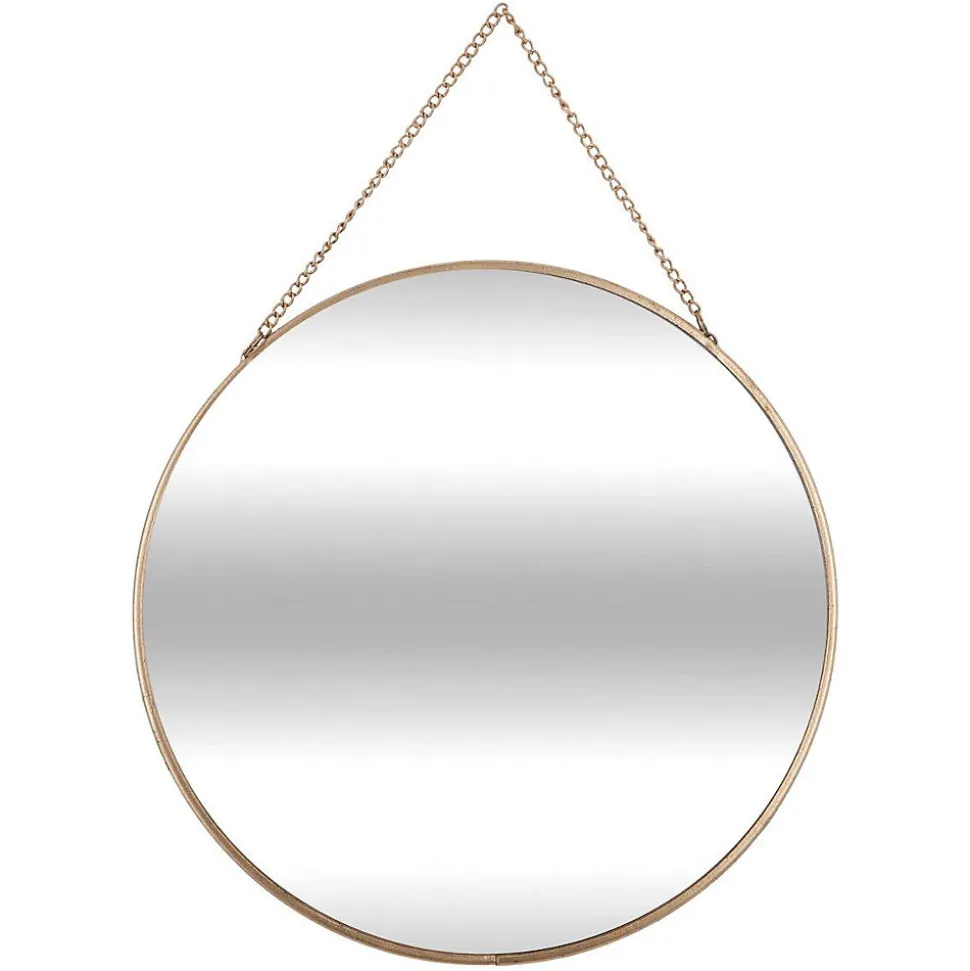 Set de 3 miroirs ronds doré - Atmosphera