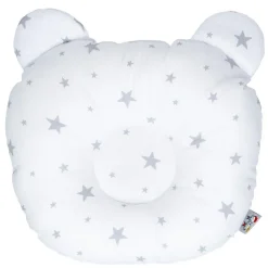 SEVIRA KIDS Coussin anti tête plate en coton Stella