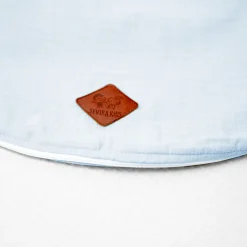 SEVIRA KIDS Housse pour coussin de maternité et d'allaitement en gaze de coton