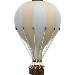 SEVIRA KIDS Montgolfière décorative Beige et bleu