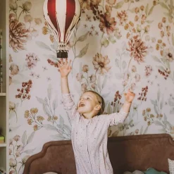 SEVIRA KIDS Montgolfière décorative Beige et bleu