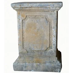 Socle en pierre modèle 46x46x63cm