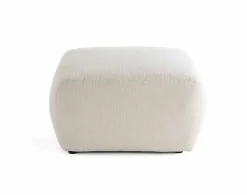Sorrente - pouf - en tissu texturé - Lisa Design
