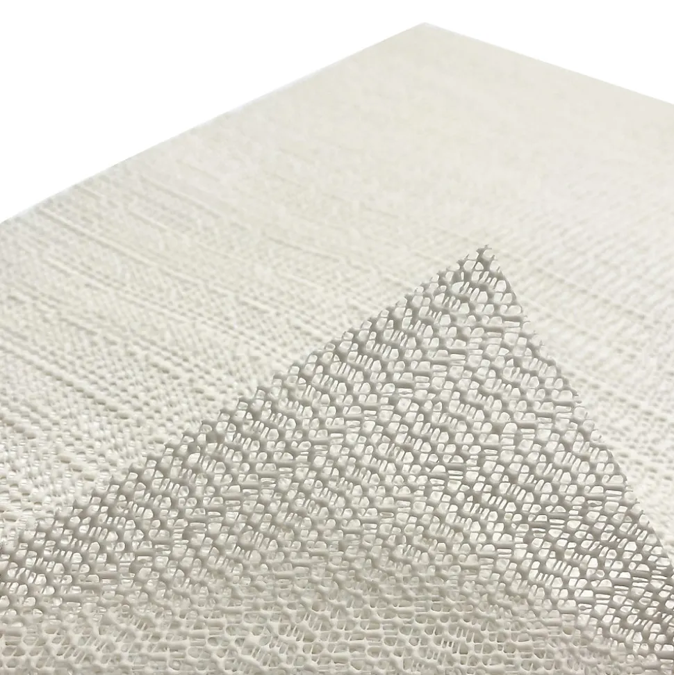 Sous-tapis antidérapant GoodHome L.230 x l.160 x ep.1,1 cm blanc