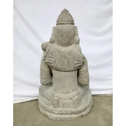 Statue zen déesse dewi jardin position chakra 80cm