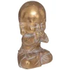 Statuette Bouddha - H15 cm - Multicolore- Atmosphera