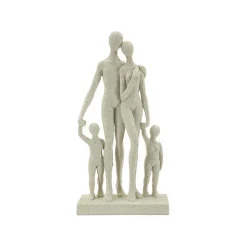 Statuette en polyrésine Family stons 16x8x30.5 cm