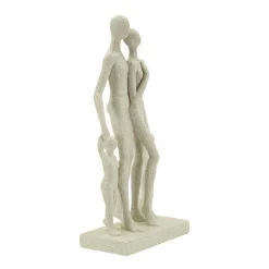 Statuette en polyrésine Family stons 16x8x30.5 cm