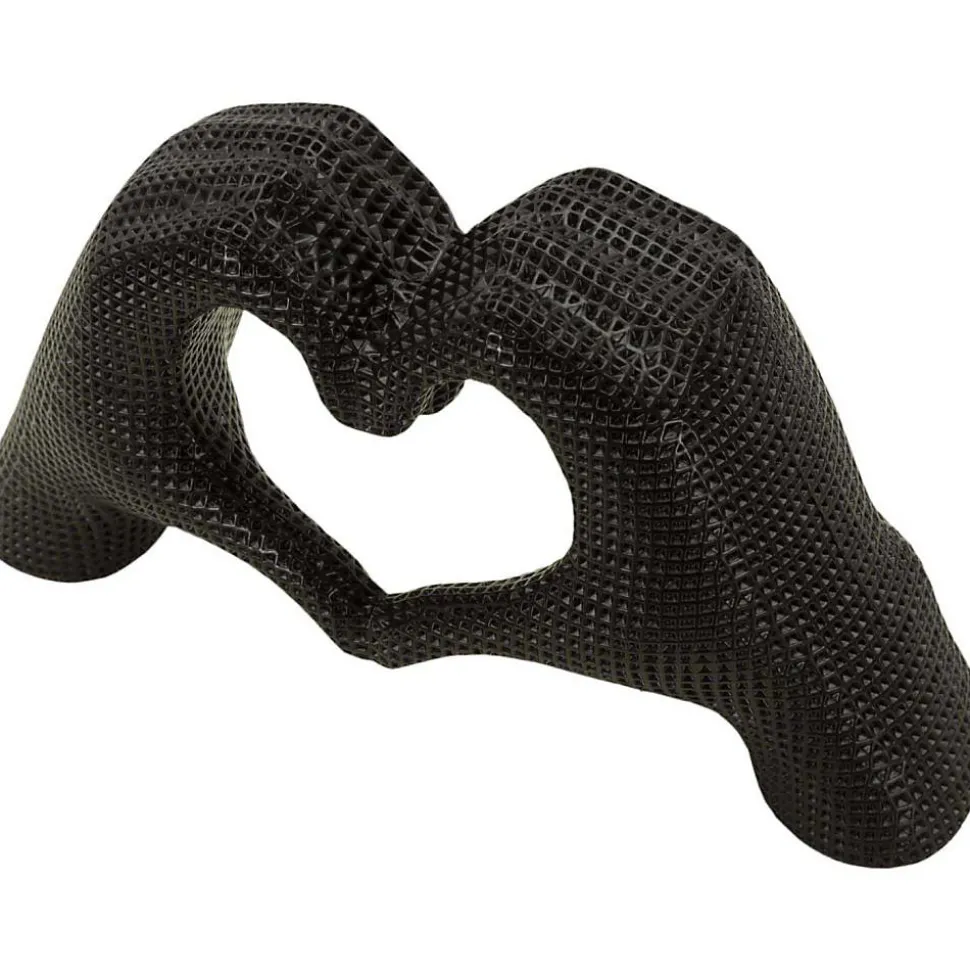 Statuette en polyrésine Hands lover 25x7.5x13.5 cm