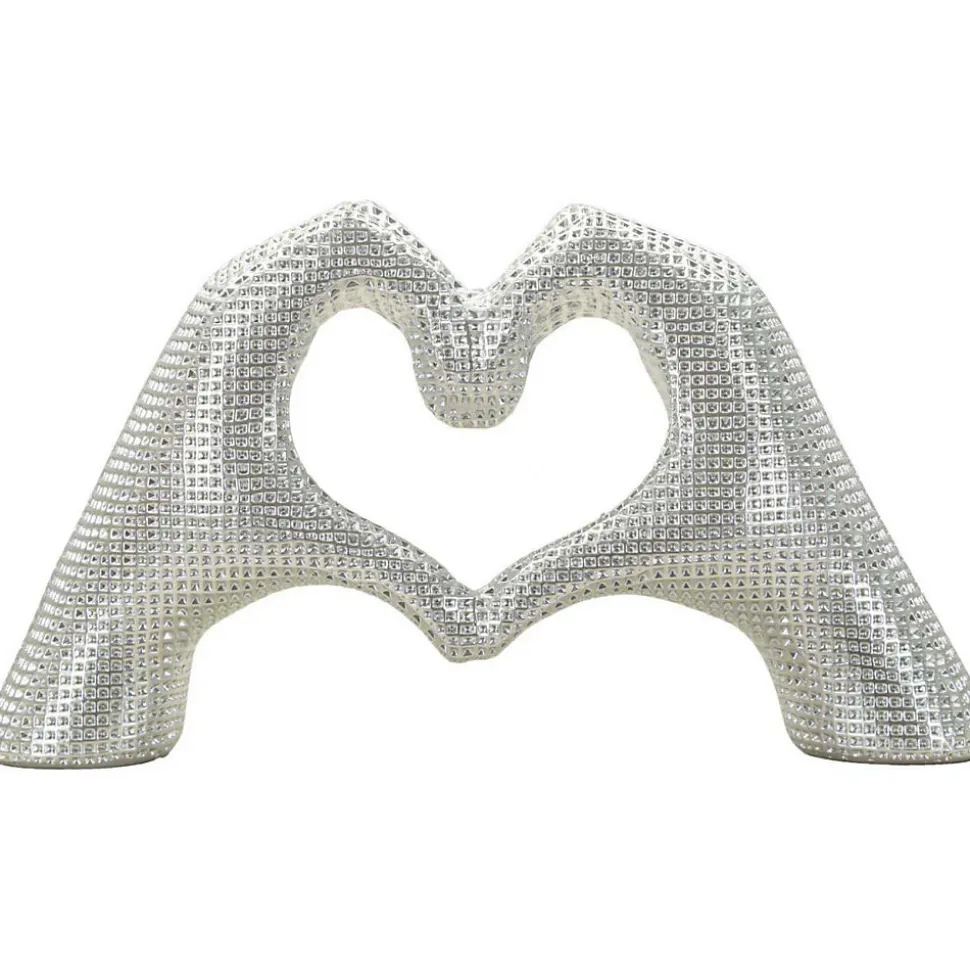 Statuette en polyrésine Hands lover 25x7.5x13.5 cm
