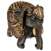 Statuette Éléphant - H9 cm - Multicolore- Atmosphera