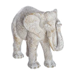 Statuette Éléphant - résine - H15 cm - Atmosphera