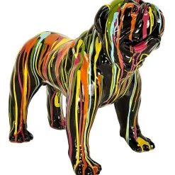 Statuette molosse en résine 50 cm