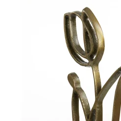 Statuette Tulipanu métal bronze 24x9x45cm