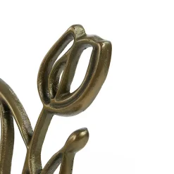 Statuette Tulipanu métal bronze 17x6x35cm