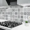 Sticker Mural Carrelage adhésif Cuisine Salle de Bain - 24 STICKERS CARRELAGES AZULEJOS YASMINE - 24stickers15x15cm