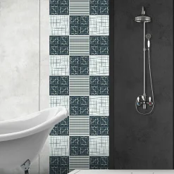 Sticker Mural Carrelage adhésif Cuisine Salle de Bain - 24 STICKERS CARRELAGES AZULEJOS EGIDIO - 24stickers15x15cm
