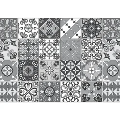 Sticker Mural Carrelage adhésif Cuisine Salle de Bain - 24 STICKERS CARRELAGES AZULEJOS GEOMENO - 24stickers15x15cm