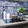 Sticker Mural Carrelage adhésif Cuisine Salle de Bain - 24 STICKERS CARRELAGES AZULEJOS EUSEBIO - 24stickers15x15cm