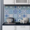 Sticker Mural Carrelage adhésif Cuisine Salle de Bain - 24 STICKERS CARRELAGES AZULEJOS EMIDIO - 24stickers15x15cm