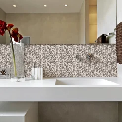 Sticker Mural Carrelage adhésif Cuisine Salle de Bain - 24 STICKERS CARRELAGES TERRAZZO ORGOSOLO - 24stickers15x15cm