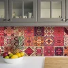 Sticker Mural Carrelage adhésif Cuisine Salle de Bain - 24 STICKERS CARRELAGES AZULEJOS ERALDO - 24stickers15x15cm