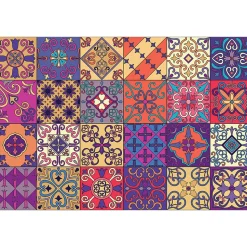 Sticker Mural Carrelage adhésif Cuisine Salle de Bain - 24 STICKERS CARRELAGES AZULEJOS DUILO - 24stickers15x15cm