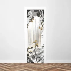Sticker Porte Cascade De Yoro 204 x 63 cm