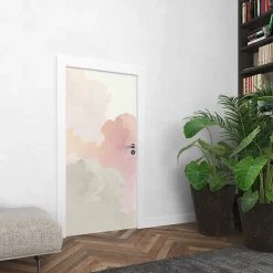 Sticker Porte Ciel Aquarelle 204 x 63 cm