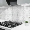 Stickers muraux - Sticker Mural Carrelage adhésif Cuisine Salle de Bain - 24 STICKERS CARRELAGES EFFET MARBRE - 24stickers15x15cm