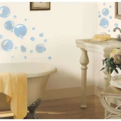 Stickers repositionnables motifs bulles de savon