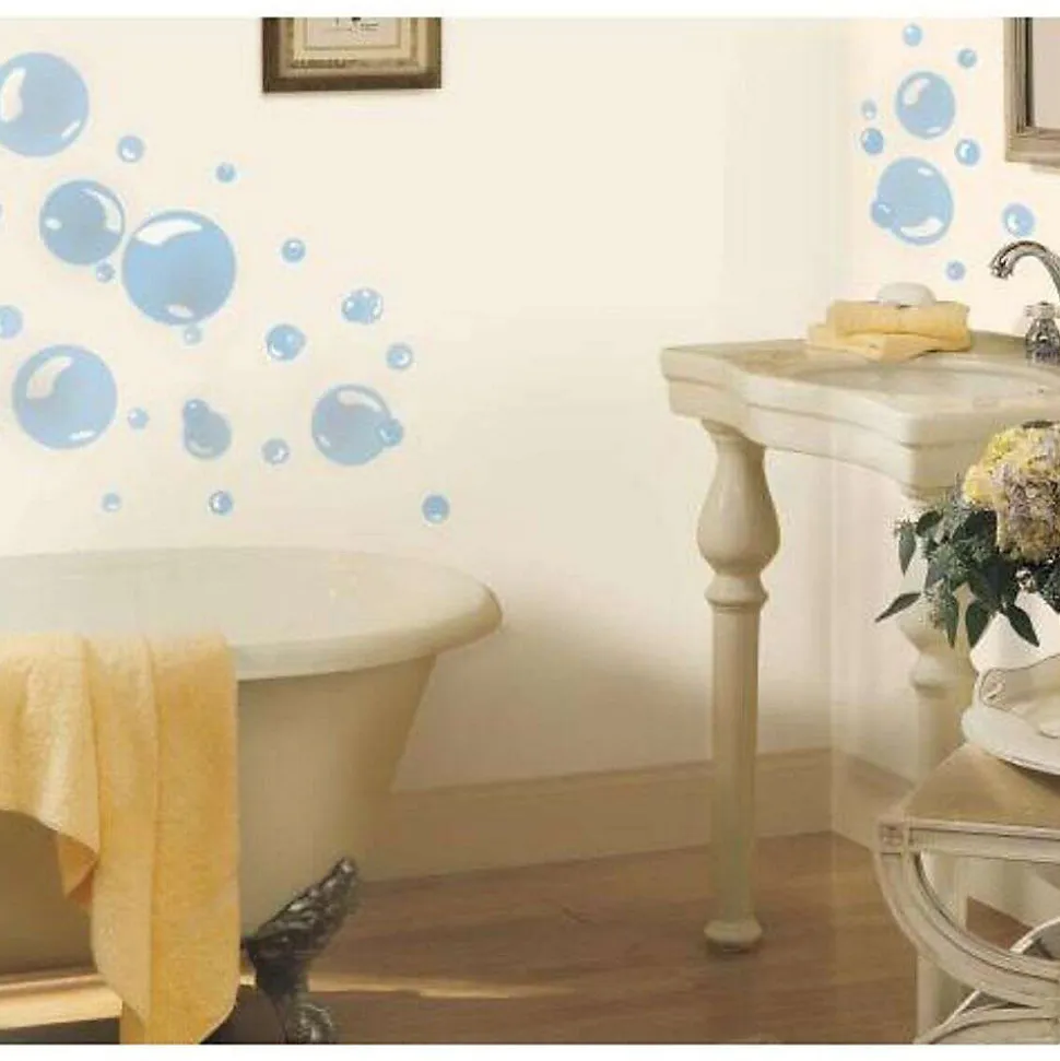 Stickers repositionnables motifs bulles de savon