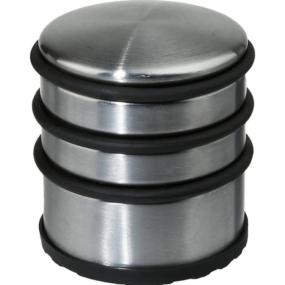 Stop Porte en Métal "Brain" 7cm Argent