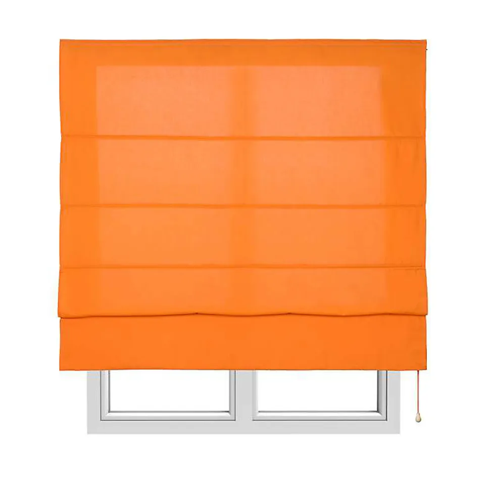 Store Bateau avec baleines Orange 90 x 175 cm