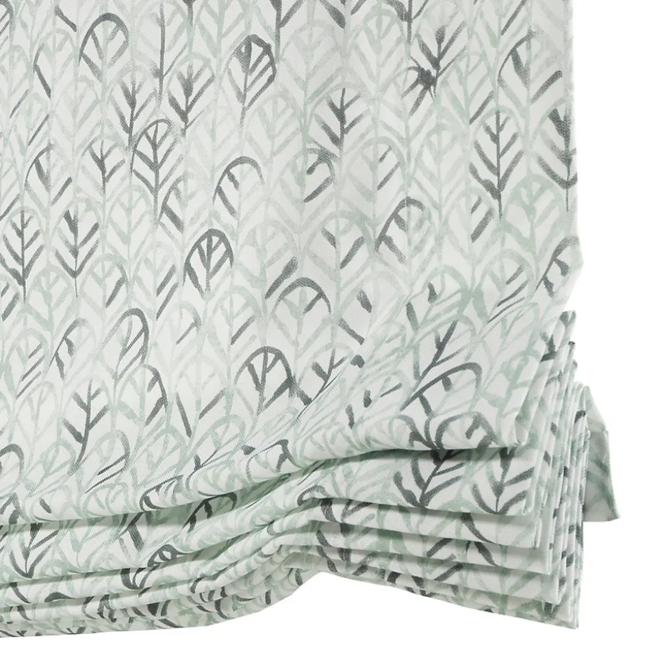 Store Bateau (sans baleines) Tamisant Leaf Vert 90 X 175 , Viewtex