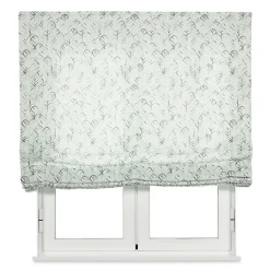 Store Bateau (sans baleines) Tamisant Leaf Vert 180 X 175 , Viewtex