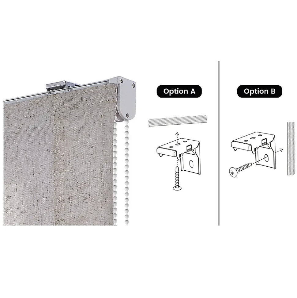 Store Bateau sans Tige Beige 180 x 175 cm