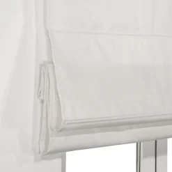 Store Bateau Tamisant Blanc cassé 135 X 175cm , Viewtex
