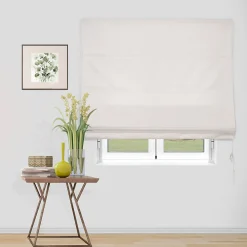 Store Bateau Tamisant Blanc cassé 120 X 175cm , Viewtex