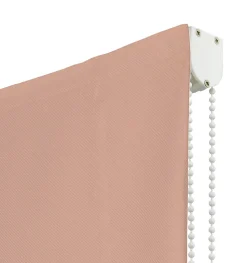 Store Bateau Tamisant sans baleines Artemia Rose 120 X 250cm , Viewtex