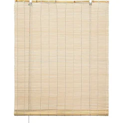 Store Enrouleur 100% Bambou (Nature, 120 x 180 cm)